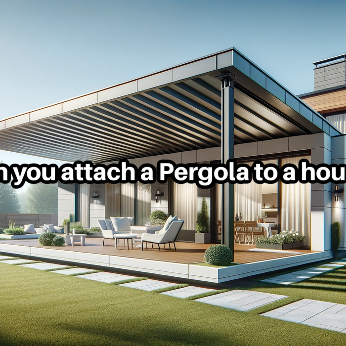 Can you attach a Pergola to a house?