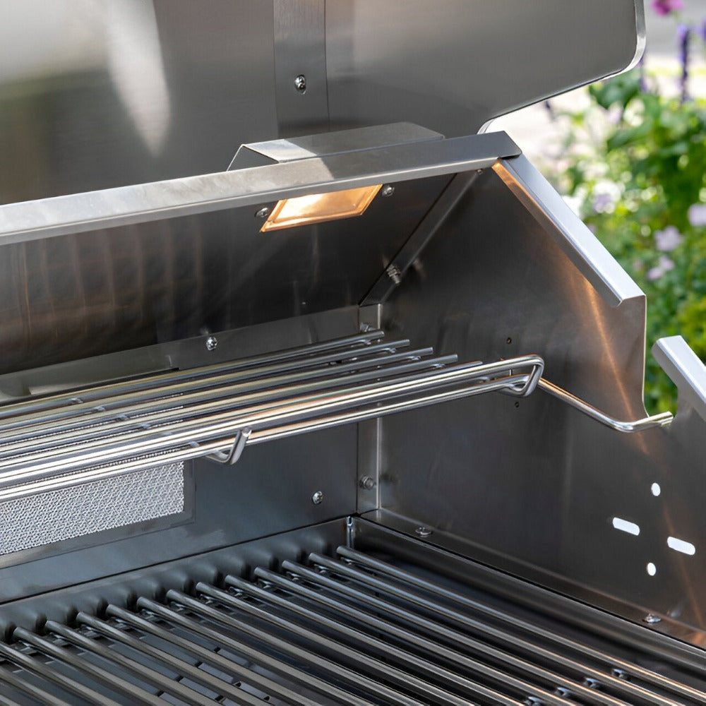 Absolute Pro 6 Burner Outdoor Kitchen grill close