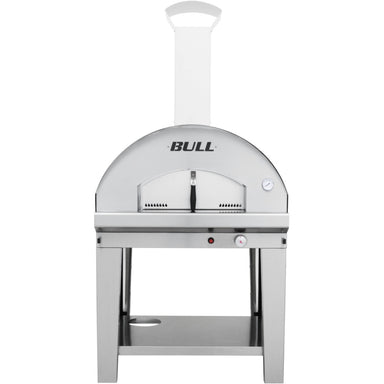 Large Gas Pizza Oven & Cart front