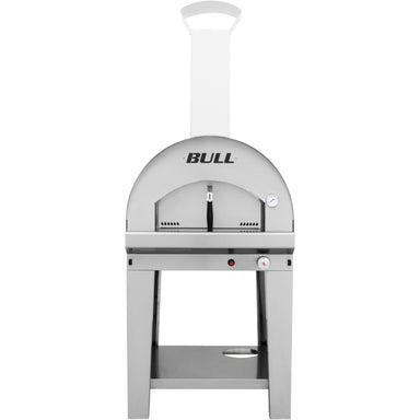 Large Gas Pizza Oven & Cart  front
