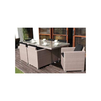 Pacific 6 Seat Dining Set main 2