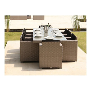 Pacific 8 Seat Dining Set patio