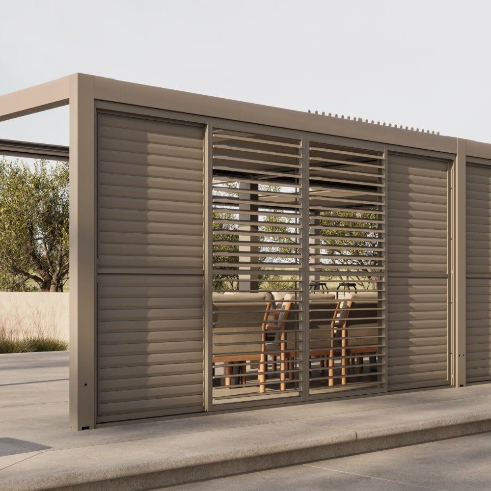 Luxe Electric Louvered Pergola side 2