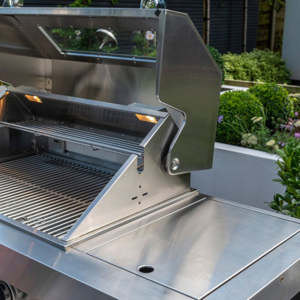 Absolute Pro 4 Burner Outdoor Kitchen side