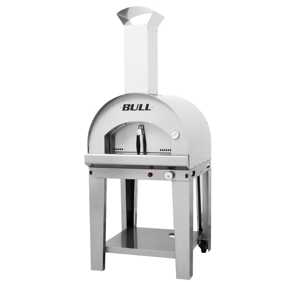 Large Gas Pizza Oven & Cart right