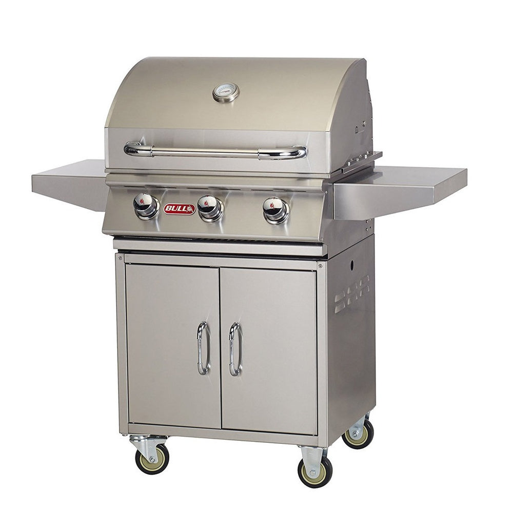 Bull BBQ Steer 3 Burner Gas with Cart right