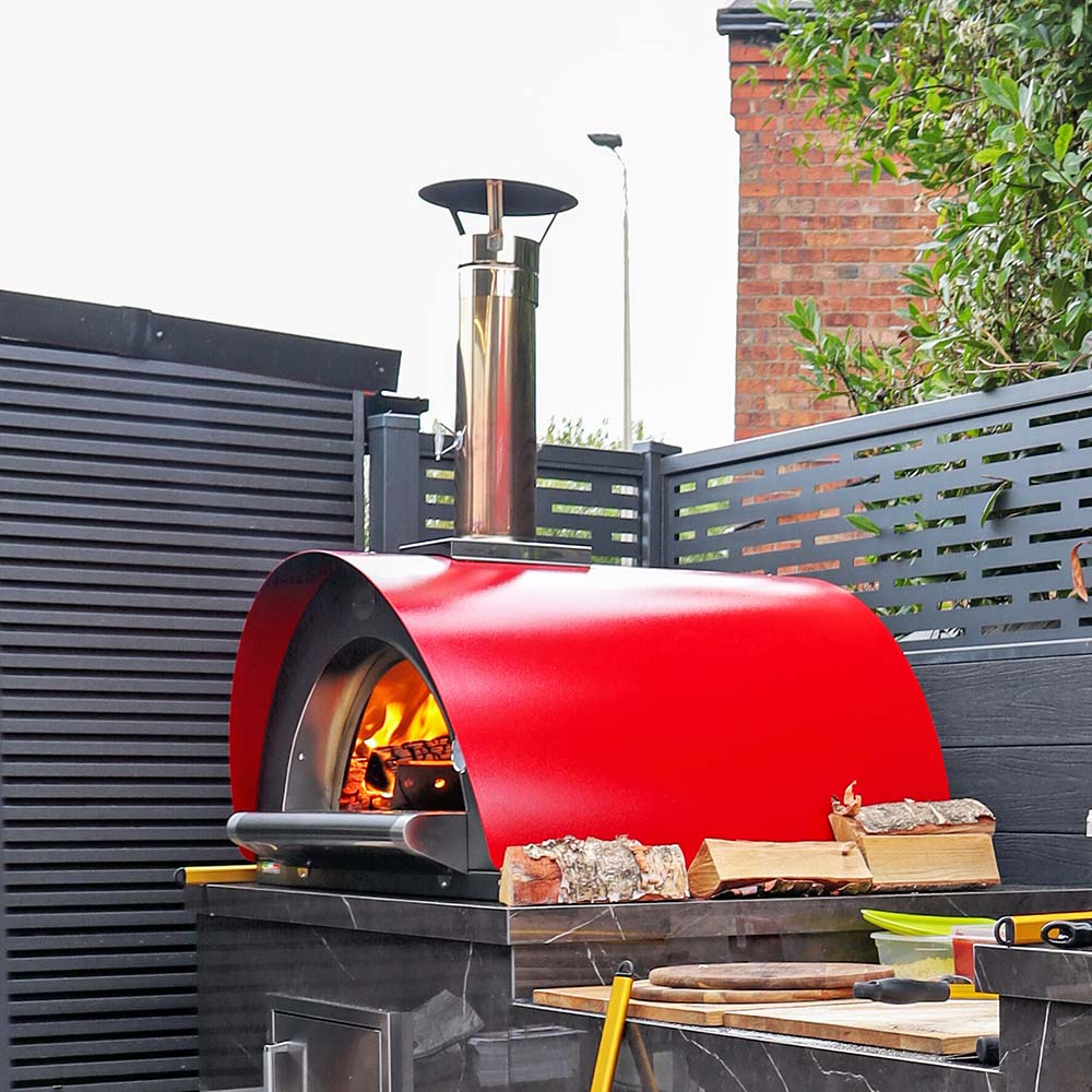 Clementi Family Pizza Oven side