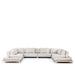 Motion 10 Seater Sofa Set white