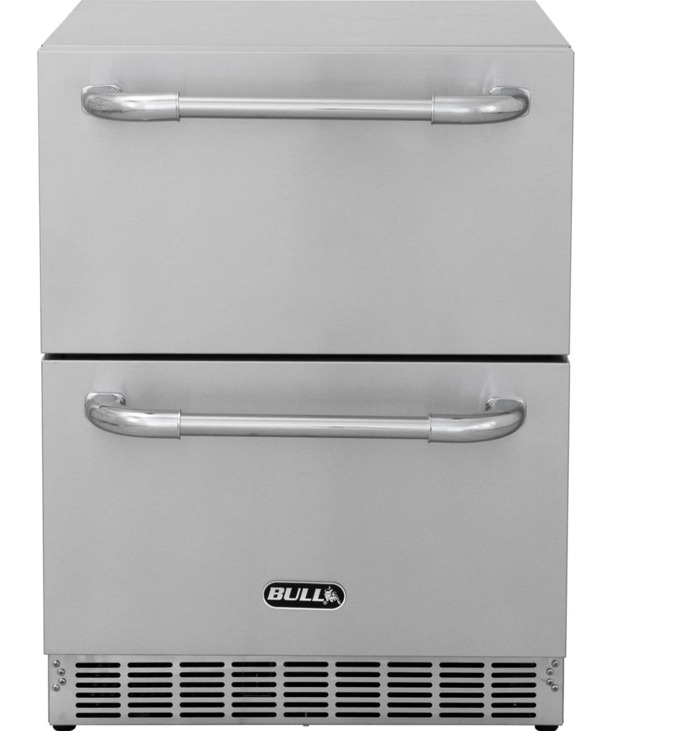 Bull Premium Double Drawer Outdoor Rated Refrigerator