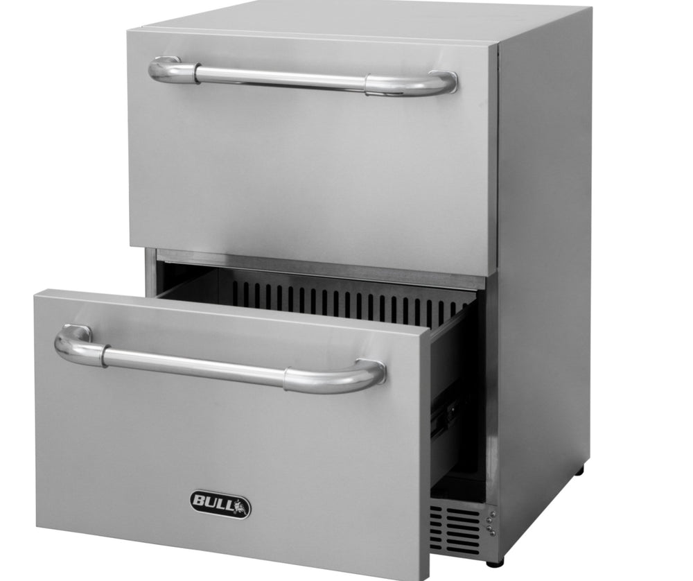 Bull Premium Double Drawer Outdoor Rated Refrigerator