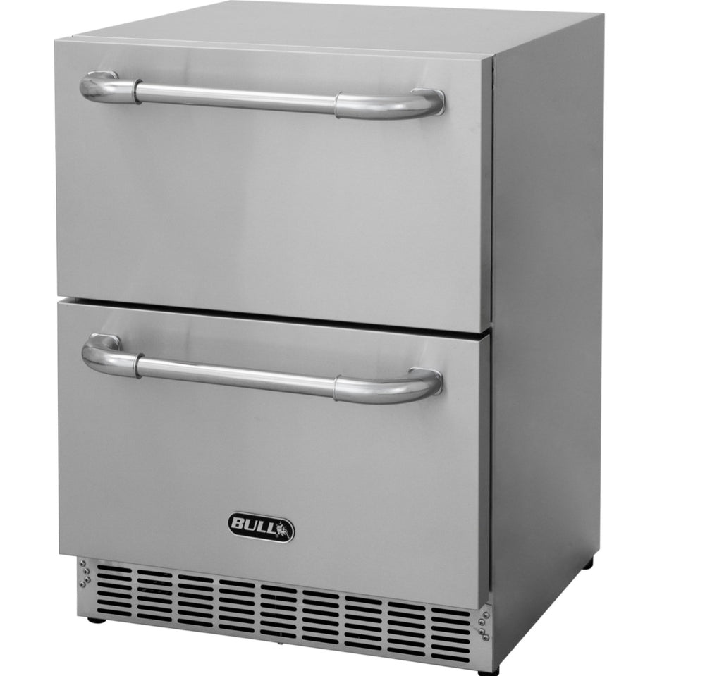 Bull Premium Double Drawer Outdoor Rated Refrigerator