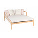 Flexx Double Lounger - Cata white