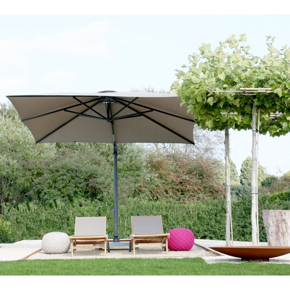 Marbella Cantilever Square Parasol garden