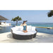 Kona round daybed side