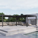 Luxe Electric Louvered Pergola l shape