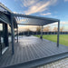 Rota Louvered Pergola side on